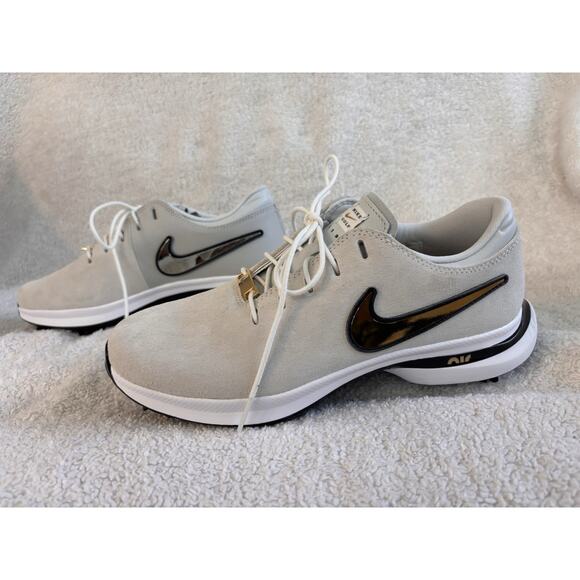 Nike Other - Nike‎ Air Zoom Victory Tour 3 NRG Grey Metallic Gold Silver J2241-100 Size 8M